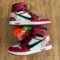 Jordan 1 Off White Chicago Size 11