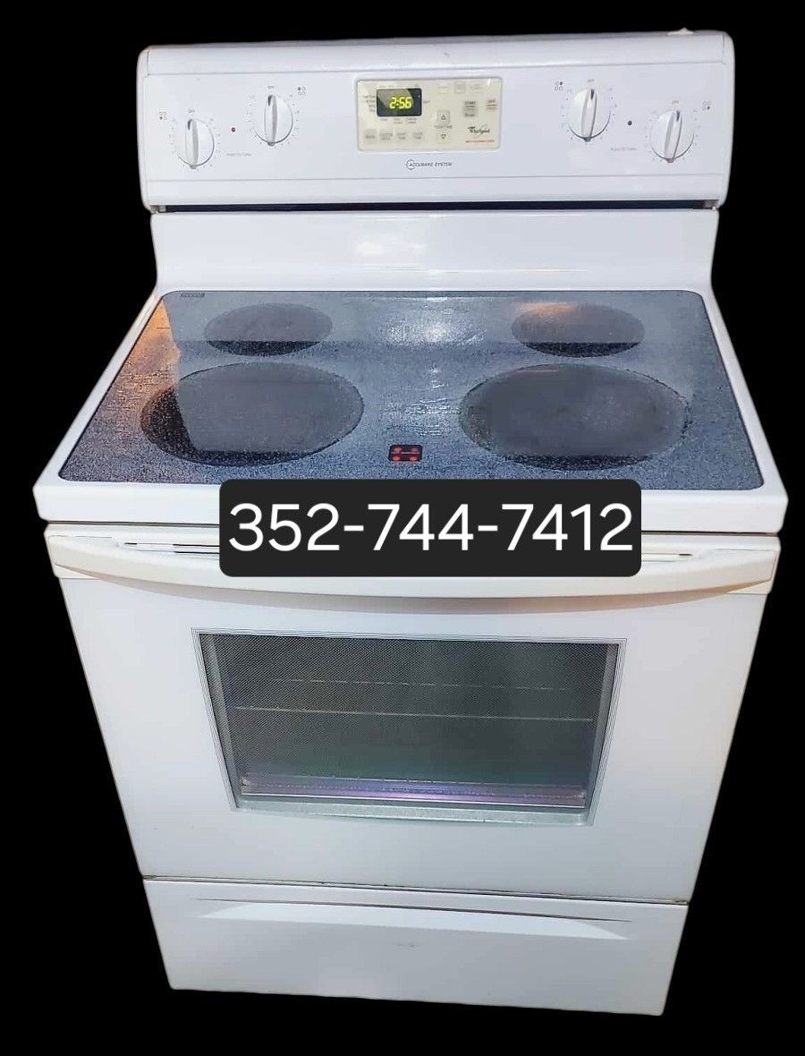 Whirlpool Glass Top Stove