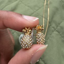 Kate Spade Necklace And Earring Set