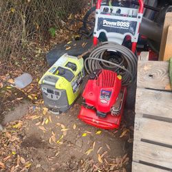 Pressure Washer And Generator 