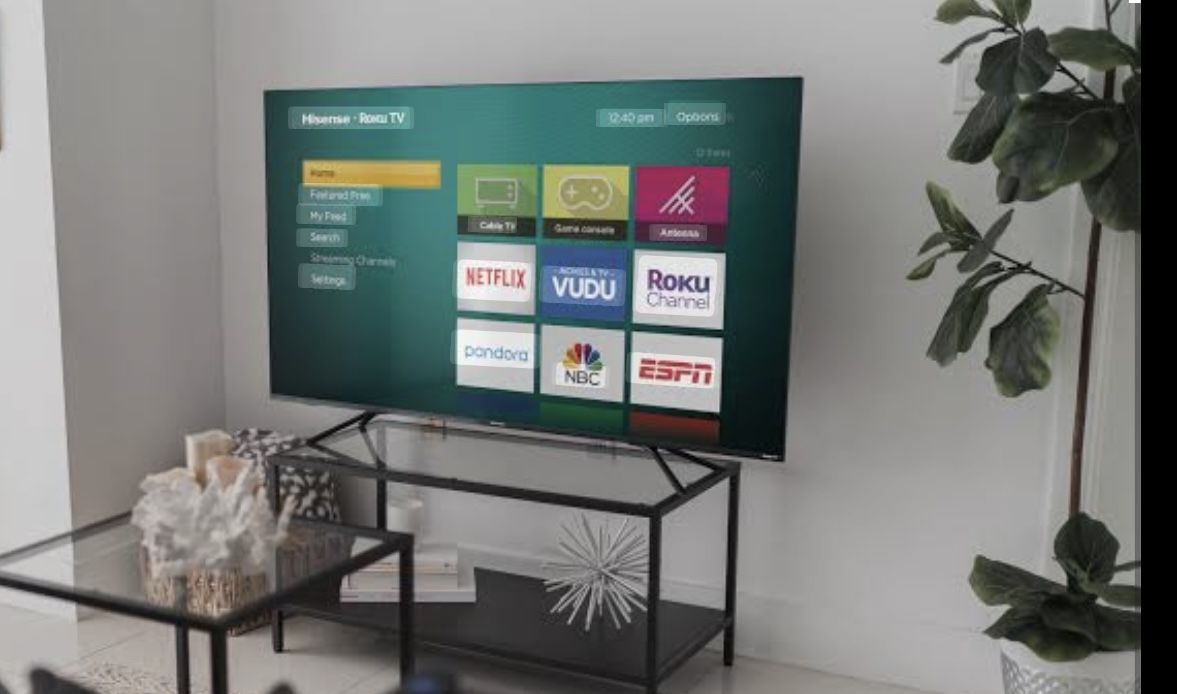 Hisense Roku Tv 55” inch