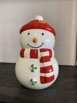 Snowman Canister