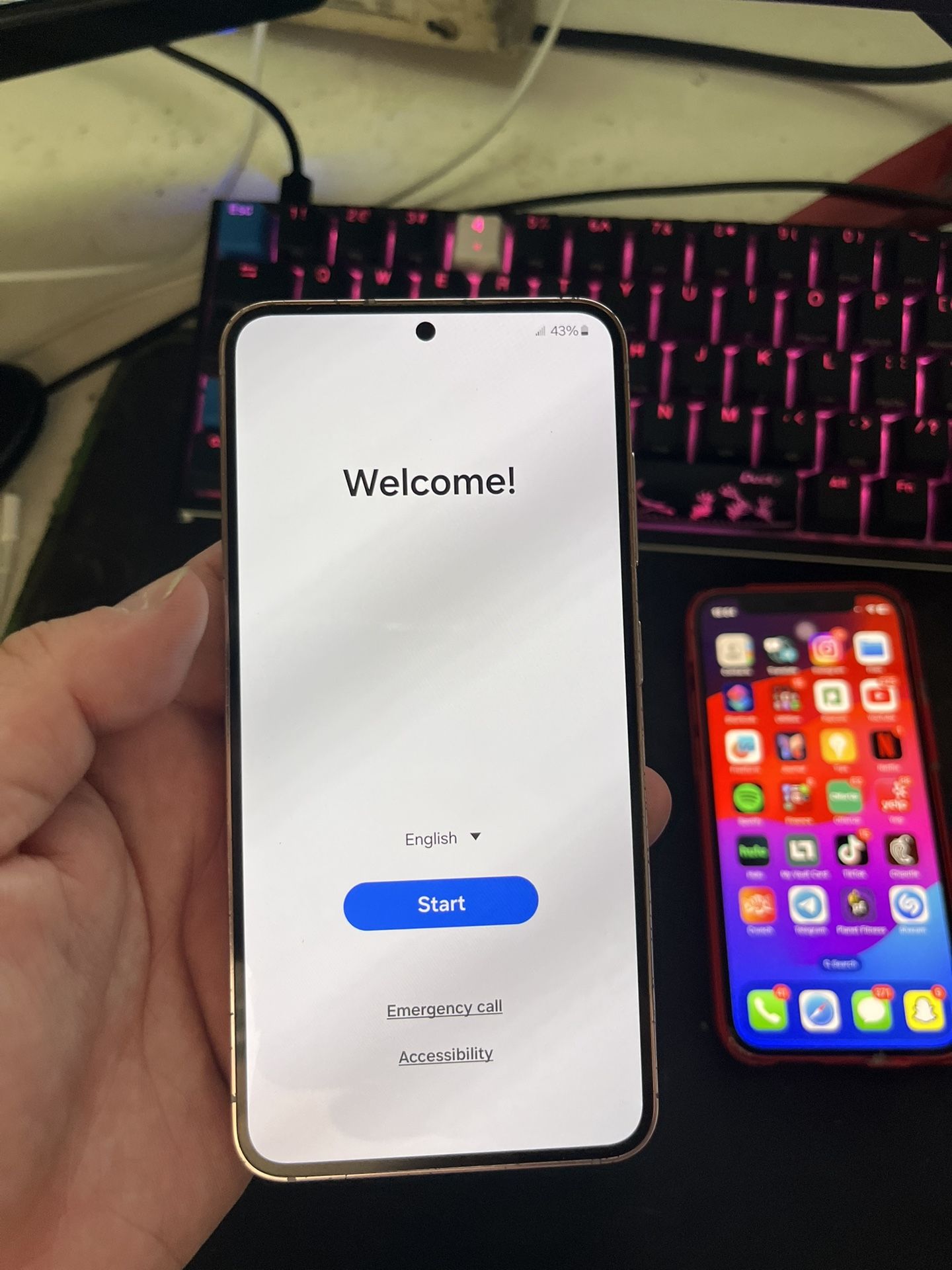 Samsung Galaxy S23 128GB UNLOCKED Lavender/purple