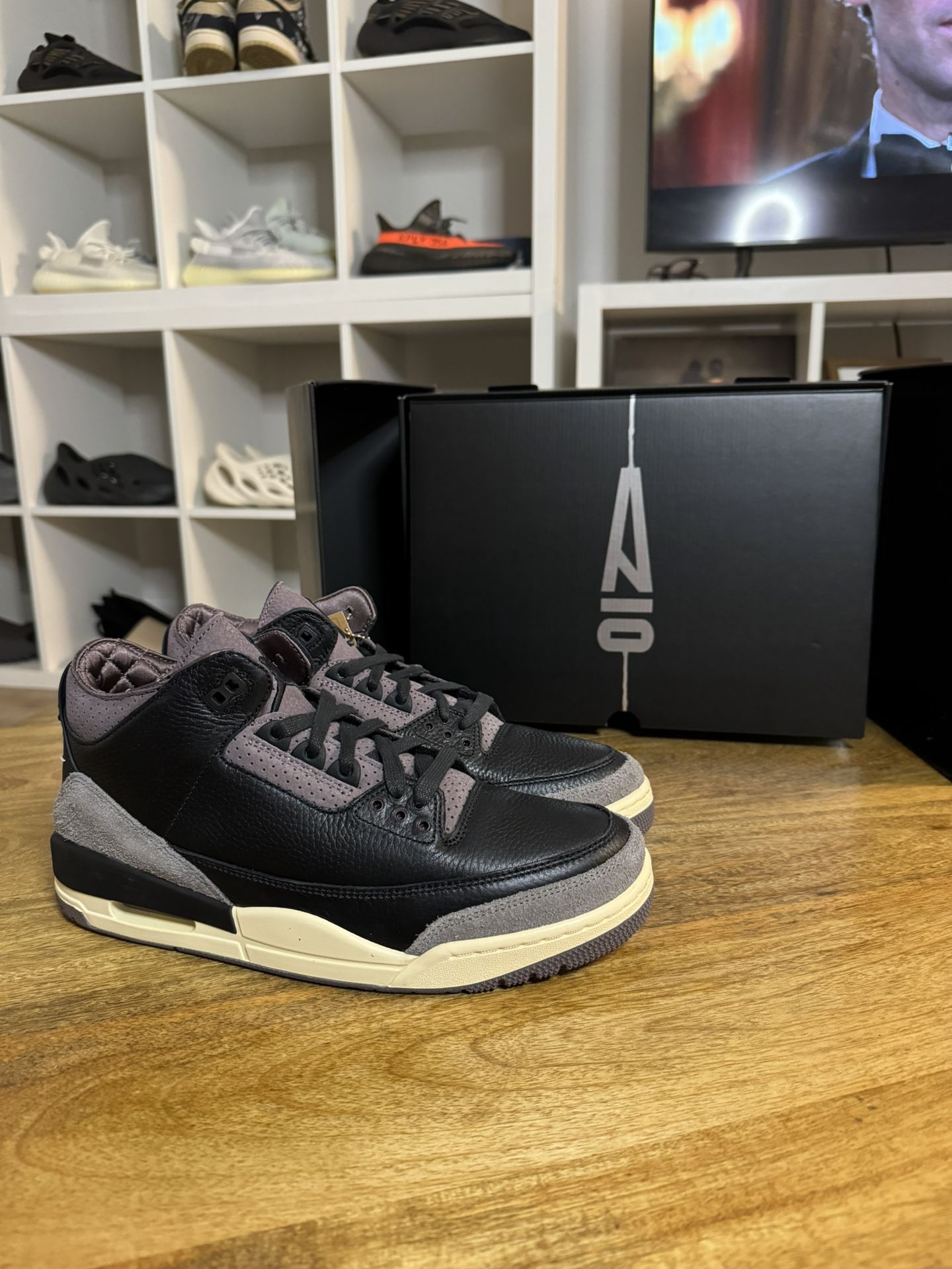 Jordan 3 A Ma Maniere While U Were Sleeping Size 10 Deadstock