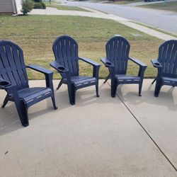 Adirondack Plastic Chairs - 4