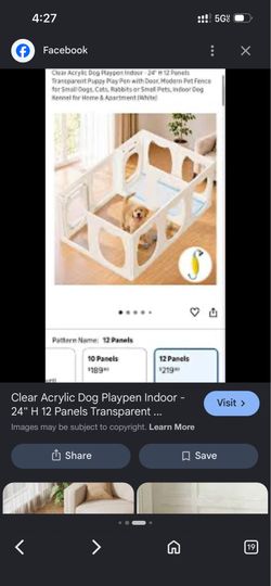 Dog playpen