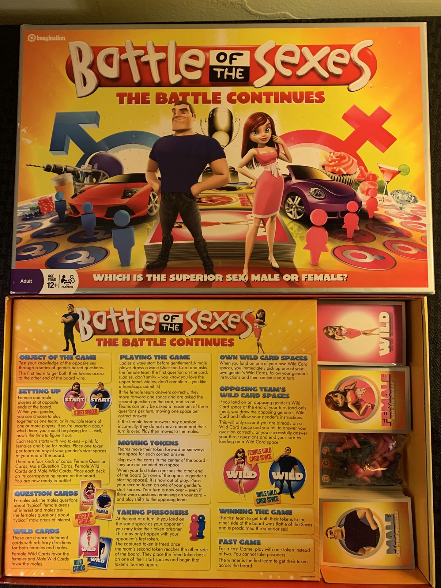 Battle Of The Sexes Board Game
