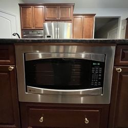 GE Stainless Steel Microwave