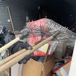 Rakes, Shovels Etc
