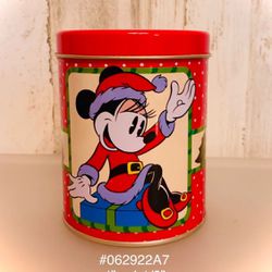 Minnie Mouse Decorative Tin 4” x 4 1/2” #062922A7