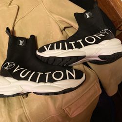 Louis Vuitton Aftergame Sneaker Boot in Black