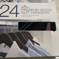 Premium Wood Hangers 24