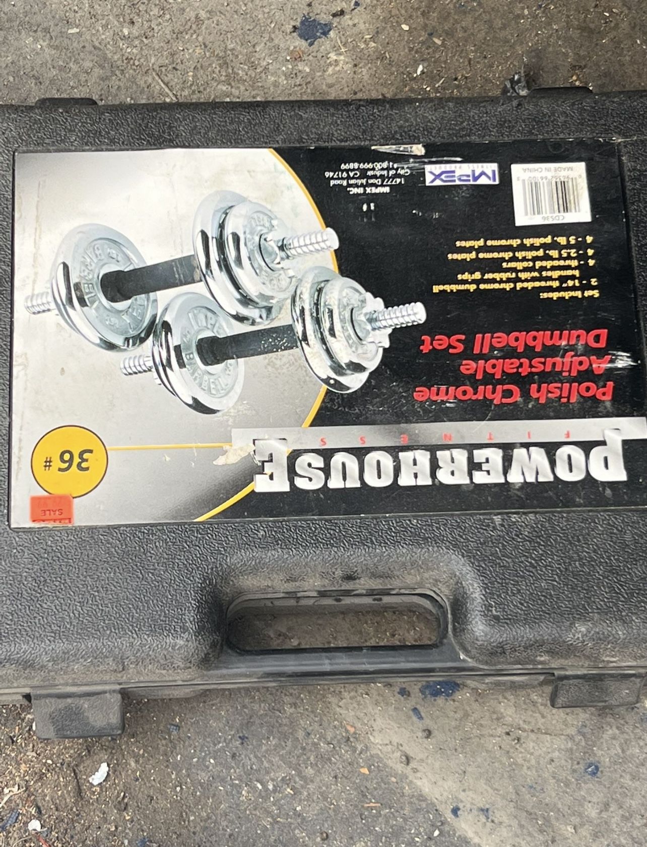 Weight/Dumbbell Set