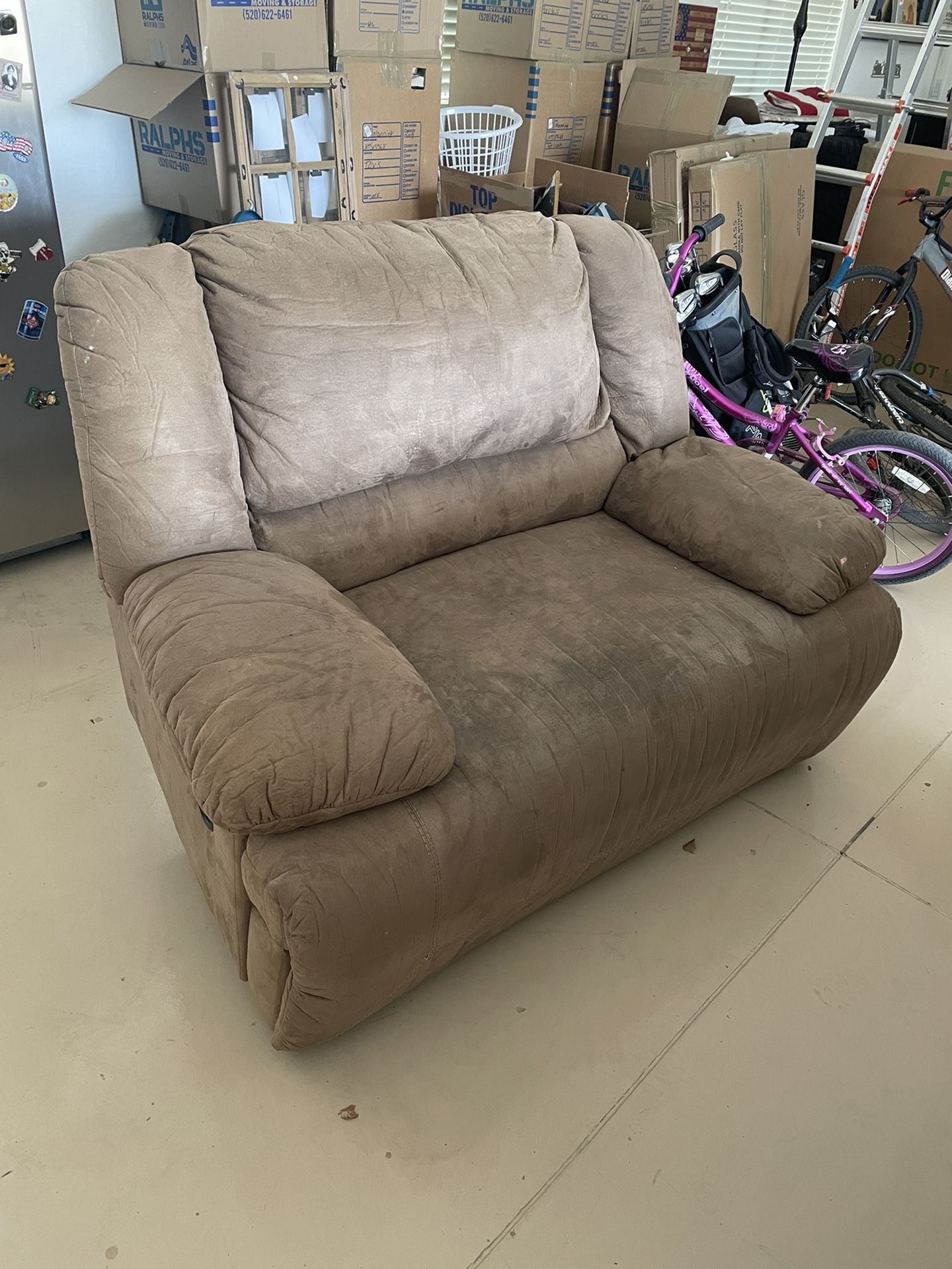 Fold Out Couch And Large Chair