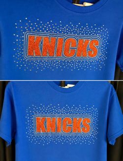 Brand New Knicks ~Rhinestone T-Shirt (medium)
