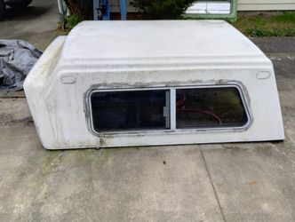 Vintage Snugtop camper shell/canopy for a VW Rabbit pickup truck, Rare!!