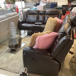 Beautiful Manuel Sofa & Loveseat 4 Recliners On Sale Now, Big Special Big Deal And Plenty Gift