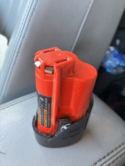 Milwaukee m12 battery used
