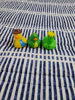 Rubber ducks for 2 dollars each