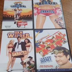 National Lampoons 4 DVD Lot Animal House Van Wilder Comedy Fun 