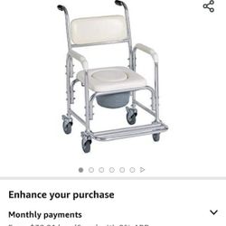 Shower Chair And Commode New 
