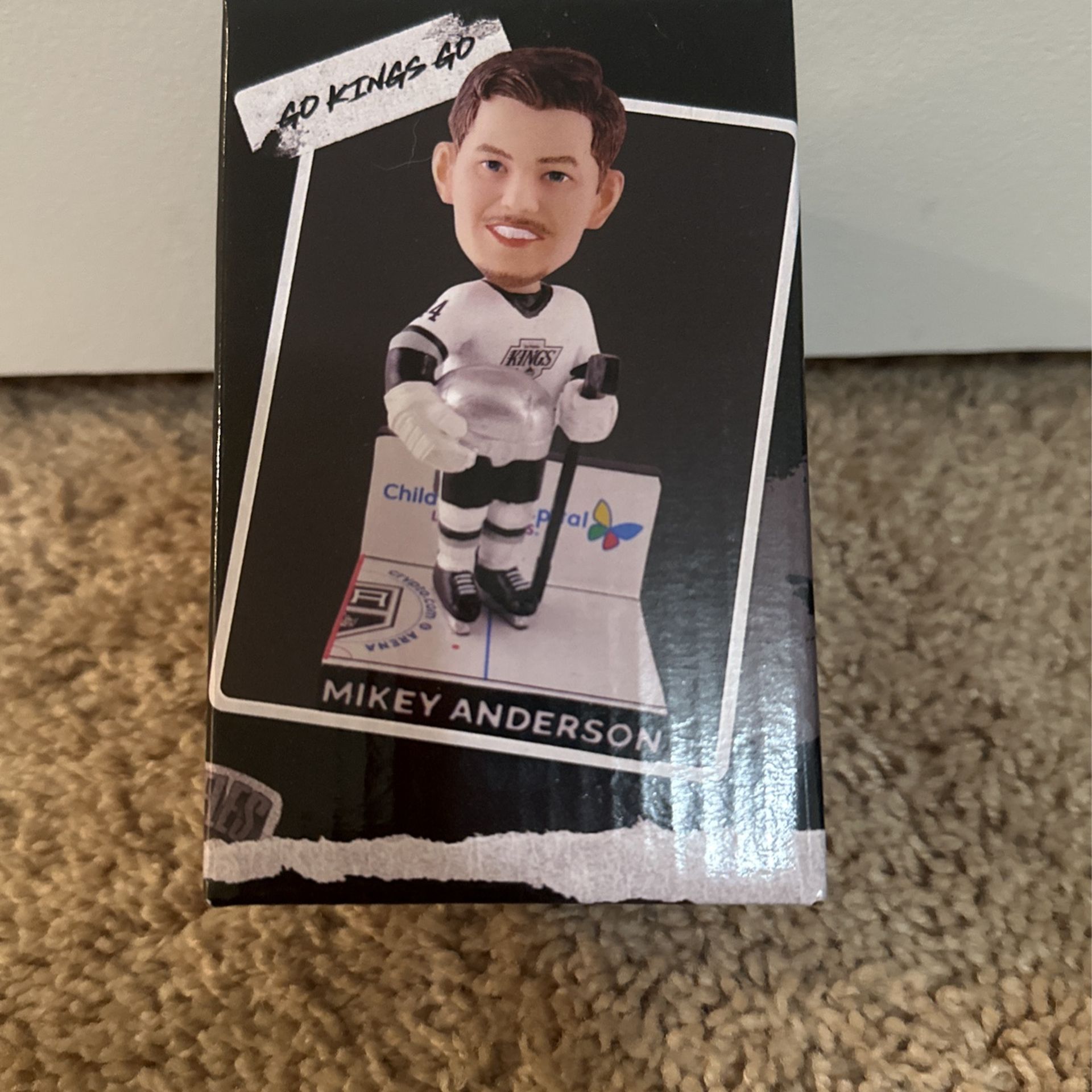 Los Angeles Kings Mikey Anderson Bobblehead ~ 2023-2024 Season