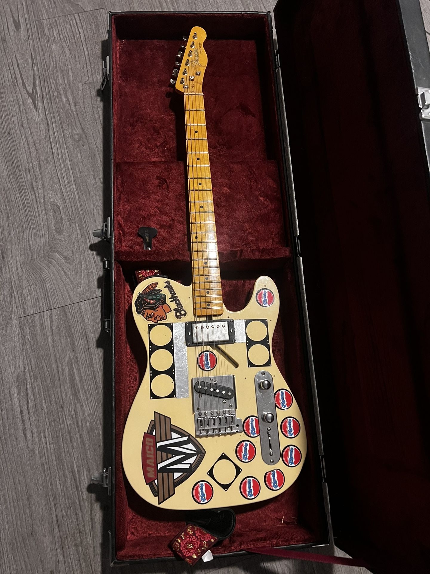 Custom Fender Telecaster With Gibson Pick Ups- Terry Kath Replica