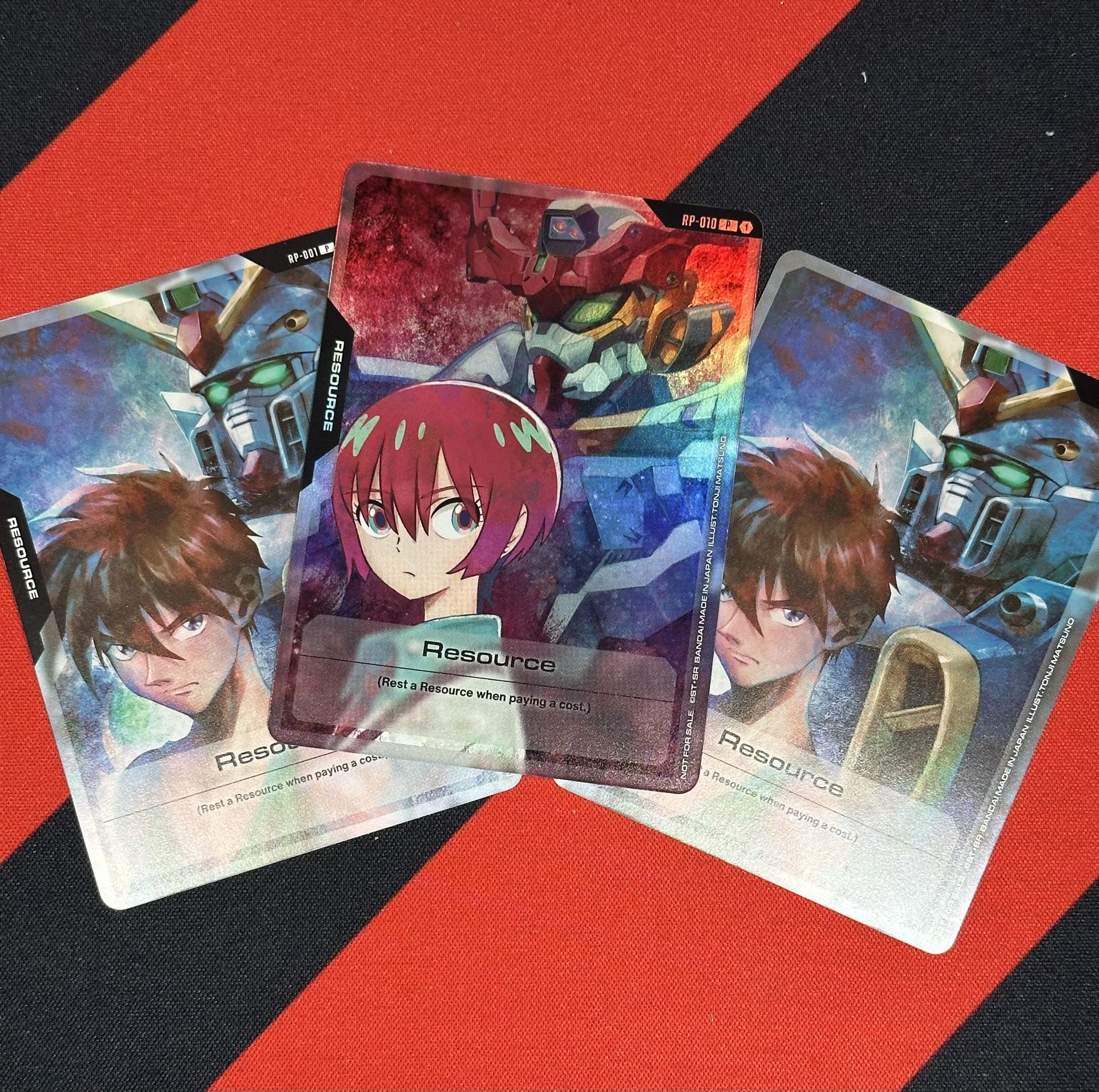 Gundam Card Game RP-010 & RP-001 Resource