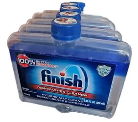 5 New Finish Dishwasher Cleaner 8.45 Fl Oz