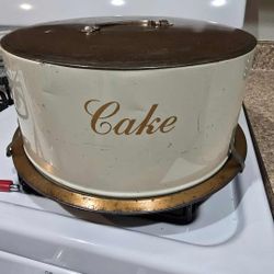 Vintage Copper Cake Carrier Centennial Hills 