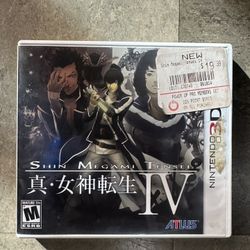Shin megami tensei  IV 3Ds game