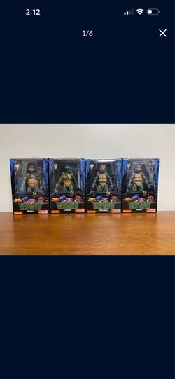 Teenage mutant ninja turtles movie complete set mint new sealed