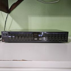 SONY  GRAPHIC EQUALIZER 