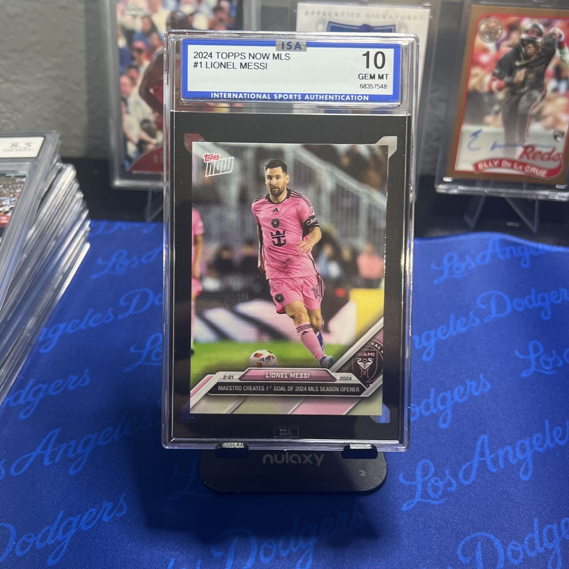 2024 Topps Messi Gem 10 Card