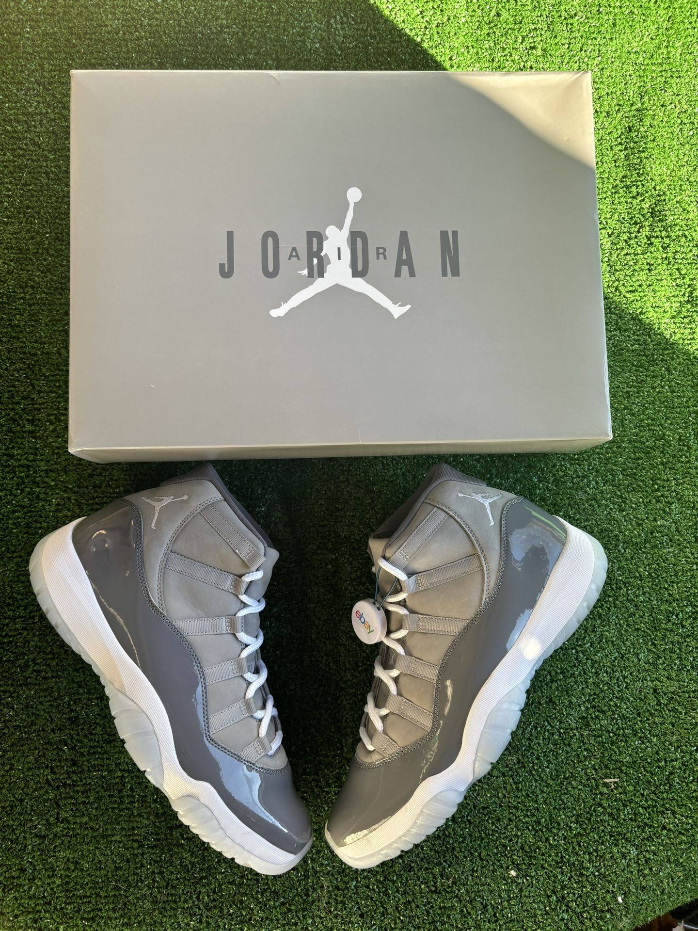 Nike Air Jordan 11 Retro Cool Gray Men 11.5 Athletic Shoes Sneakers CT8012-005