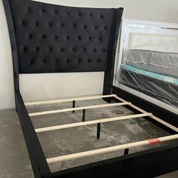 Queen Size Tufted Bed Frame 