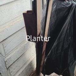 Antique 1900's old vintage barn primitive wood potato, seed, corn, flowers, planter for garden  East, west, north