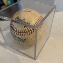 Vintage Rawlings RO-N Game used Game Ball 