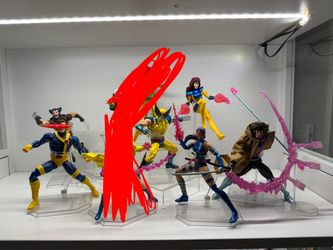 Mafex Marvel X-men lot and CT toys DM ME