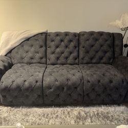 Modern 2-Piece Reclining Couch Set – Tech-Friendly & Comfy