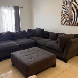 Sectional Cindy Cranford In Grey   