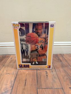 New unopened Shaquille O'Neal Funko Pop in hard case