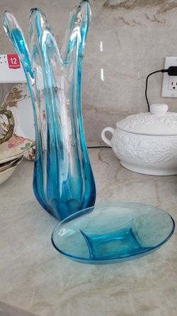 Vase And Candy Dish