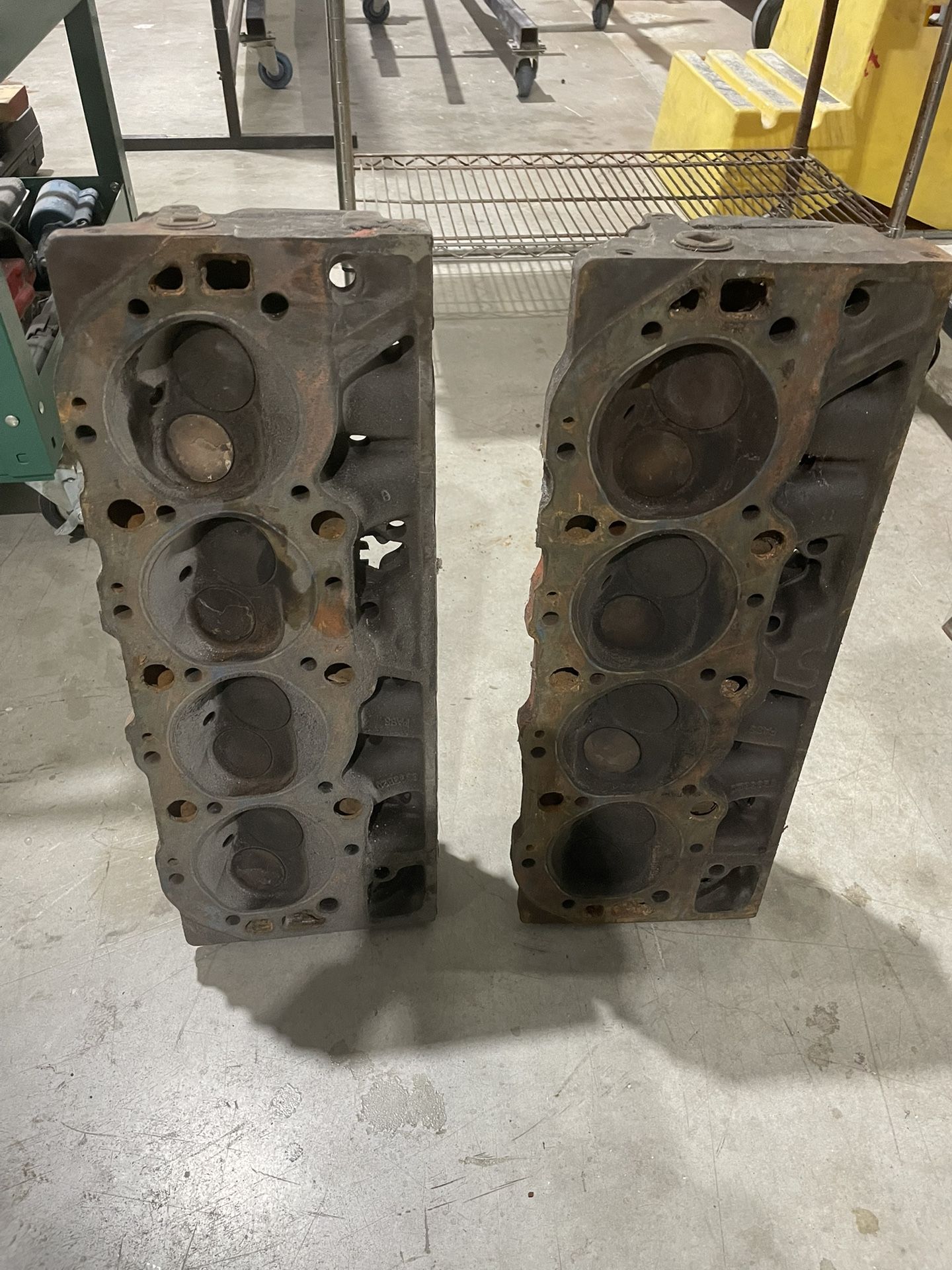 Big Block Chevy Open Chamber Heads