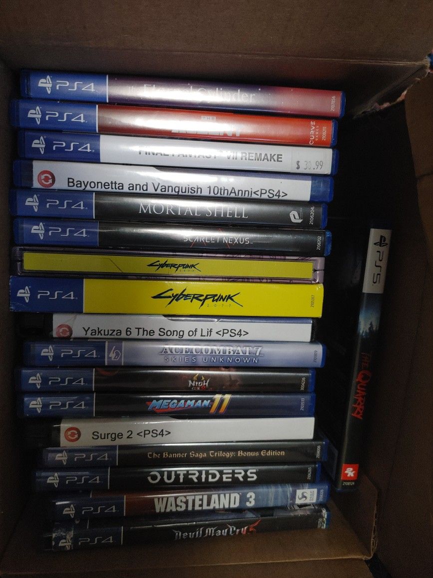 Used PS4/PS5 Games