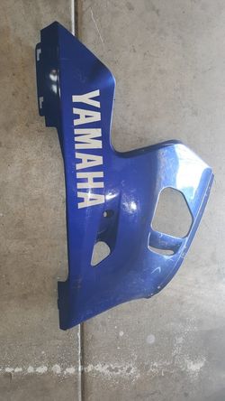 2002 yamaha r6 lower right fairing