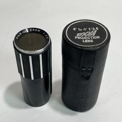 Vintage 4 to 6 Inch f=3.5 Zoom Lens for Slide Projector with Case ~ Japan Made