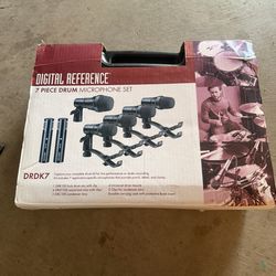 Digital Reference DRDK7 7-Piece Drum Microphone Kit.