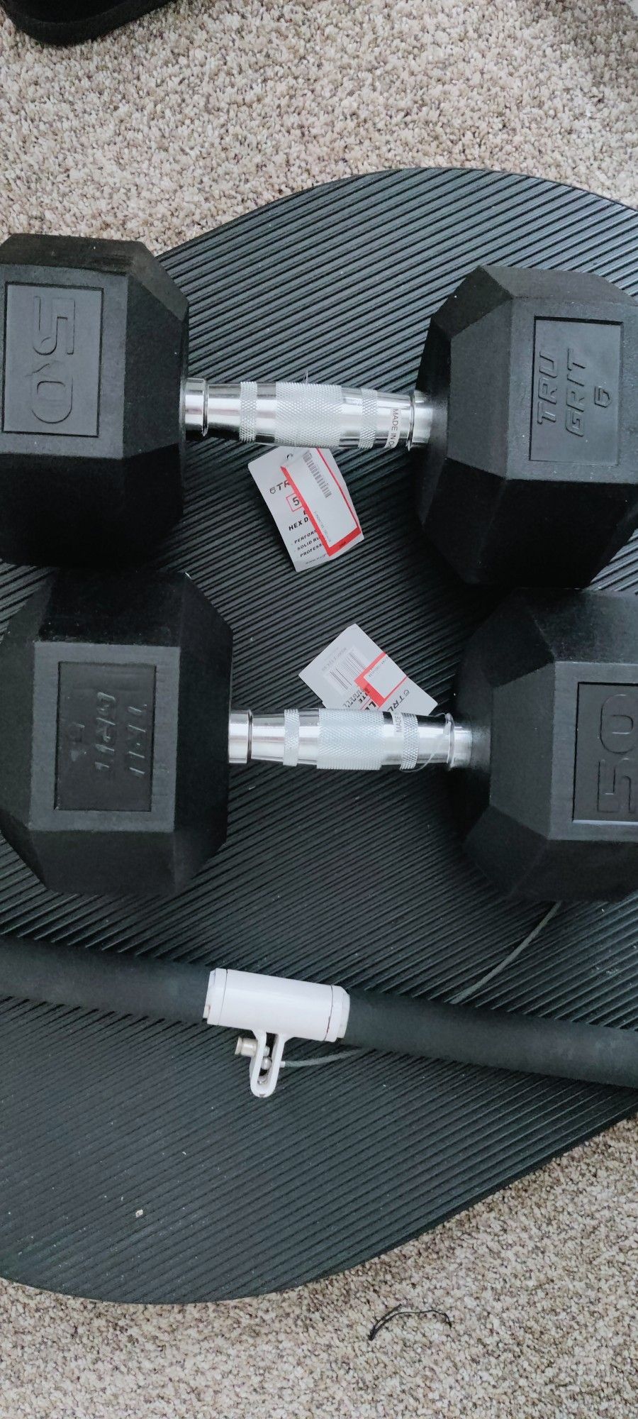 50 Pounds Dumbbells