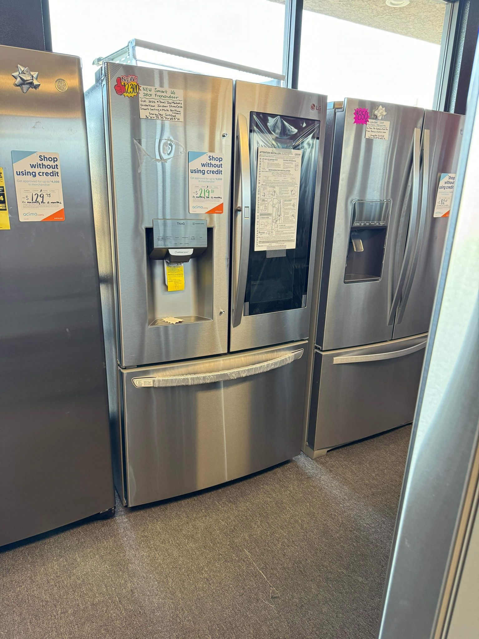 Brand New Refrigerator Instaview Smart ThinQ for Sale in Las Vegas, NV OfferUp